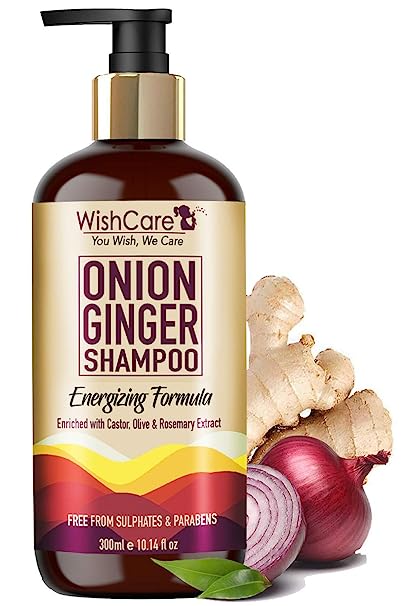 Wishcare Onion Ginger Shampoo - 300 ml