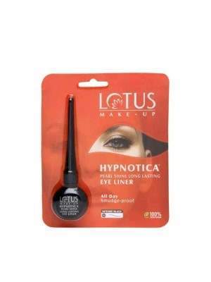 Lotus Herbals Make Up Hypnotica Pearl Shine Long Lasting Intense Black Eye Liner H2 - 4 g