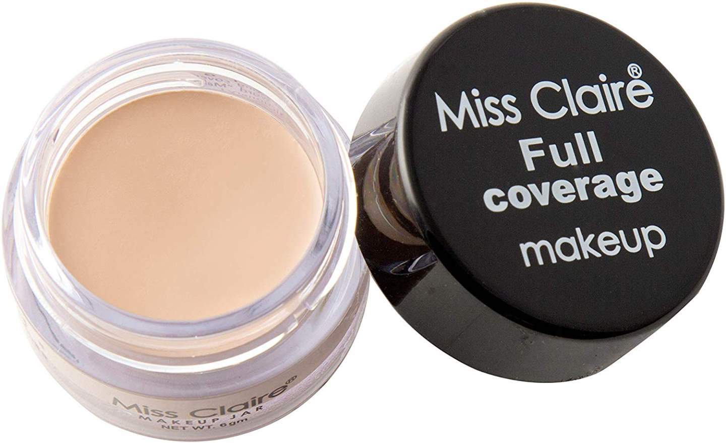 Miss Claire Full Coverage Makeup + Concealer #3, Beige - 6 g