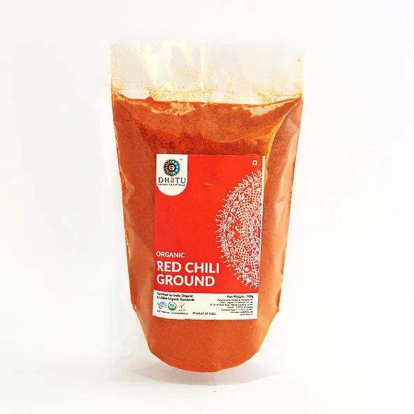 Dhatu Organics Red Chilli Powder - 100 GM