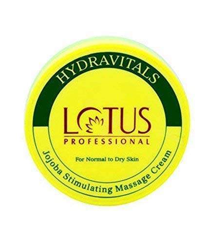 Lotus Herbals Hydravitals Jojoba Stimulating Massage Cream - 250 GM