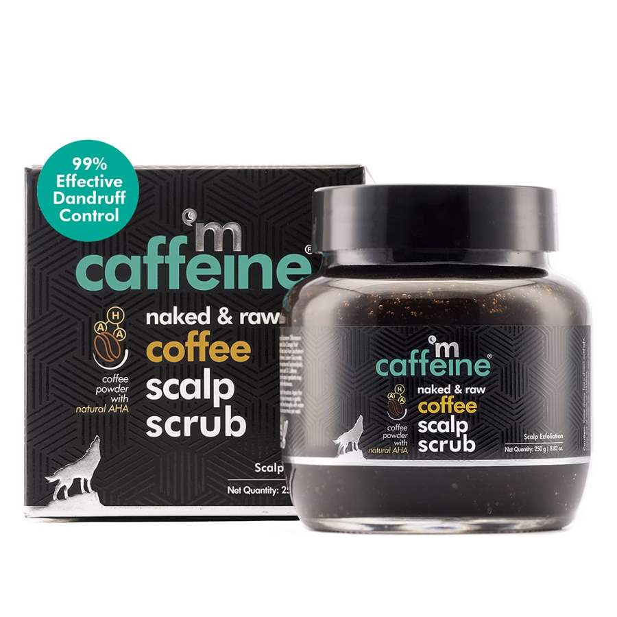 mCaffeine Naked & Raw Coffee Scalp Scrub - 250g