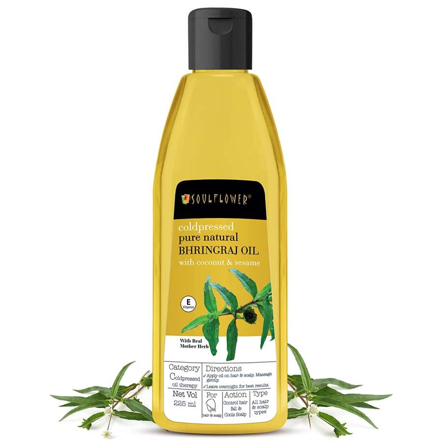 Soulflower Bhringraj Hair Oil - 225ml