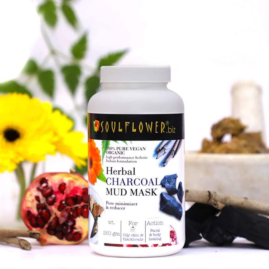 Soulflower Herbal FaceMask For Men & Women - 250g