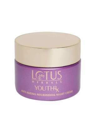 Lotus Herbals YOUTHRX Gineplex Anti Ageing Nourishing Night Creme - 50 GM