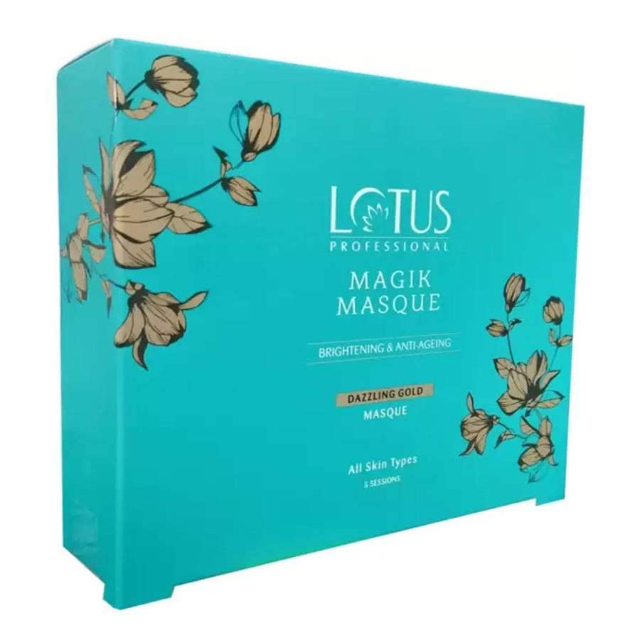 Lotus Herbals Magik Masque Dazzling Gold Masque - 50 GM