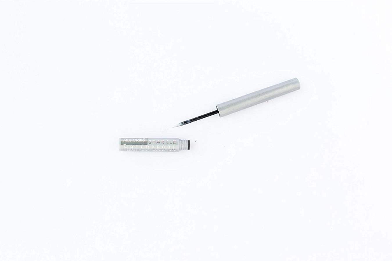Miss Claire Parkle Waterproof Precision Point Eyeliner, Silver - 1 no