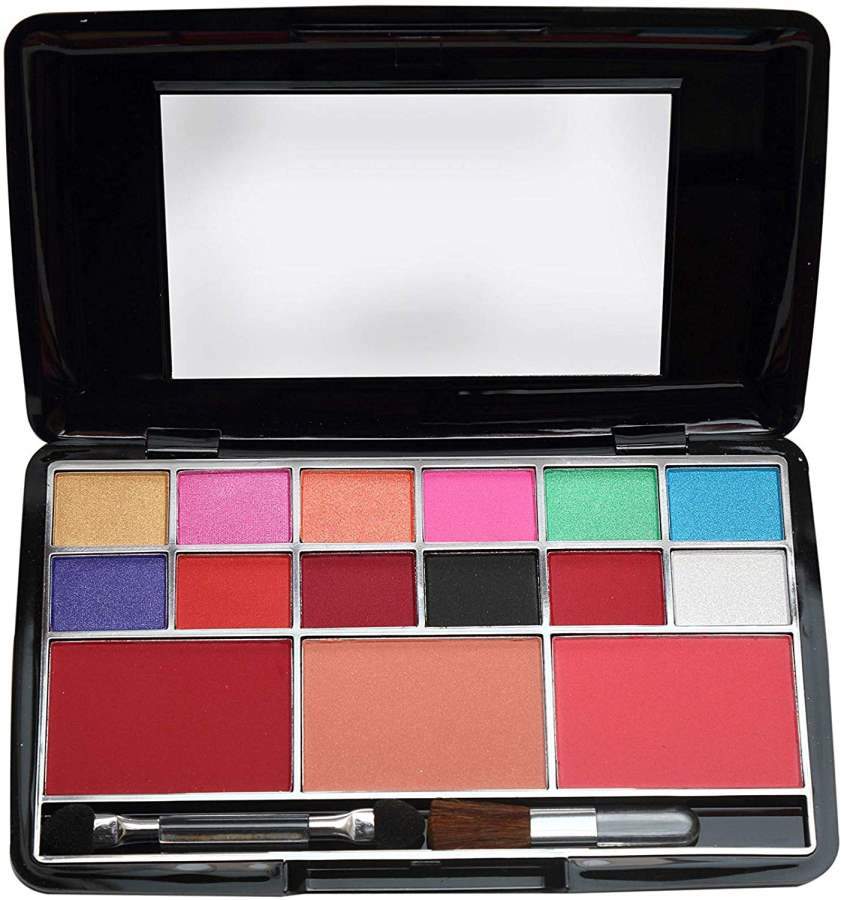 Miss Claire Eyeshadow and Blusher Kit 377-15-3, Multi - 25 GM