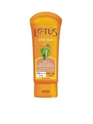 Lotus Herbals Safe Sun Sunscreen SPF 40 - 100 GM