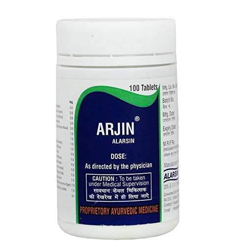 Alarsin Arjin Tablets for Hypertension - 100 Nos