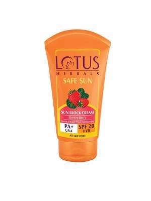 Lotus Herbals Breezy Berry Safe Sunscreen - 50 GM