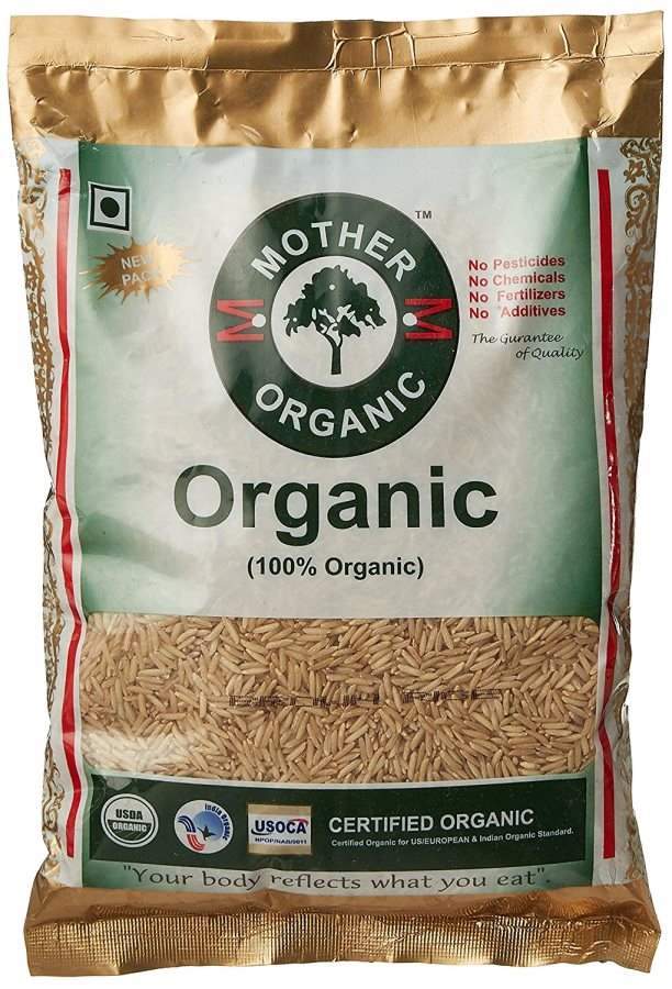 Mother Organic Brown Basmati Rice - 1 Kg