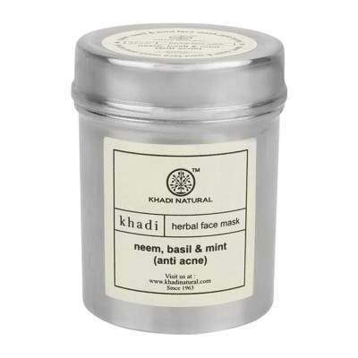 Khadi Natural Neem Basil & Mint Herbal Face Mask - 50 GM