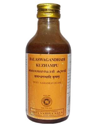 Kottakkal Ayurveda Balaswagandhadi Kuzhampu - 200 ML
