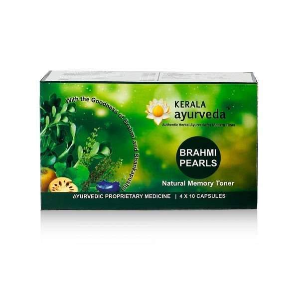 Kerala Ayurveda Brahmi Pearls - 40 Nos