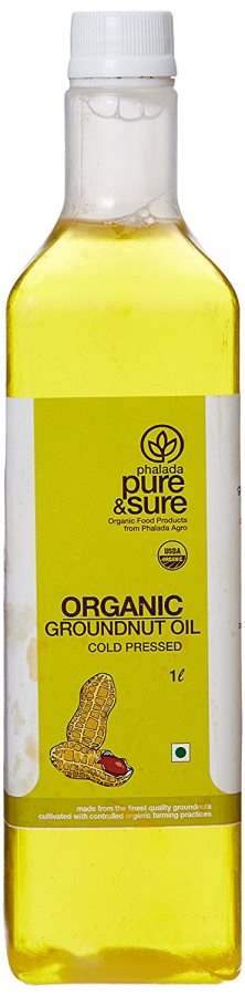Pure & Sure Ground Nut Oil - 1 Ltr
