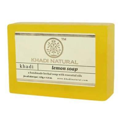 Khadi Natural Lemon Soap - 125 GM
