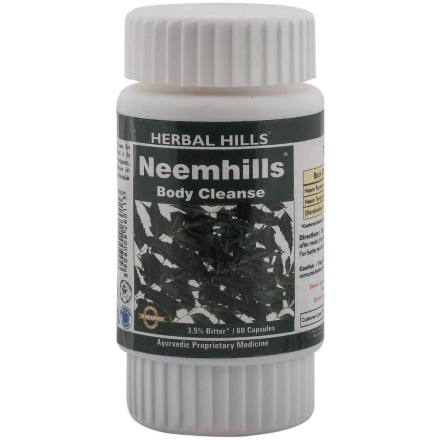 Herbal Hills Neemhills Tablets - 60 Caps
