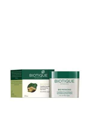 Biotique Bio Pistachio Youthful Nourishing and Revitalizing Face Pack - 50 GM