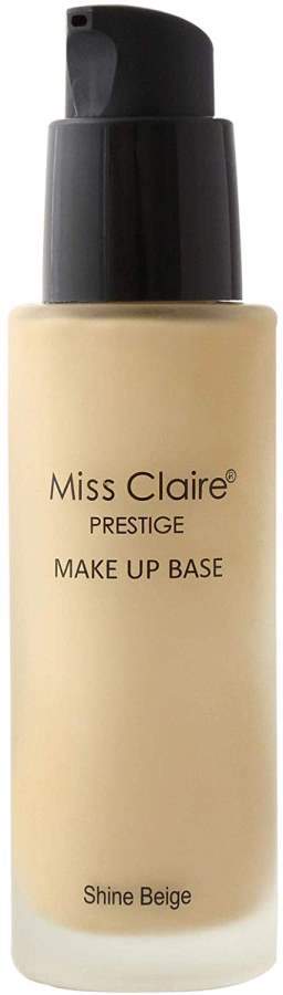 Miss Claire Prestige Makeup Base Shine, Beige - 30 ML