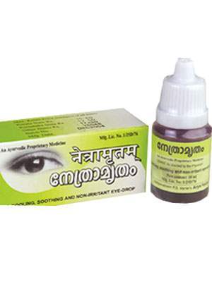 Kottakkal Ayurveda Netramritam Eye Drops - 10 ML