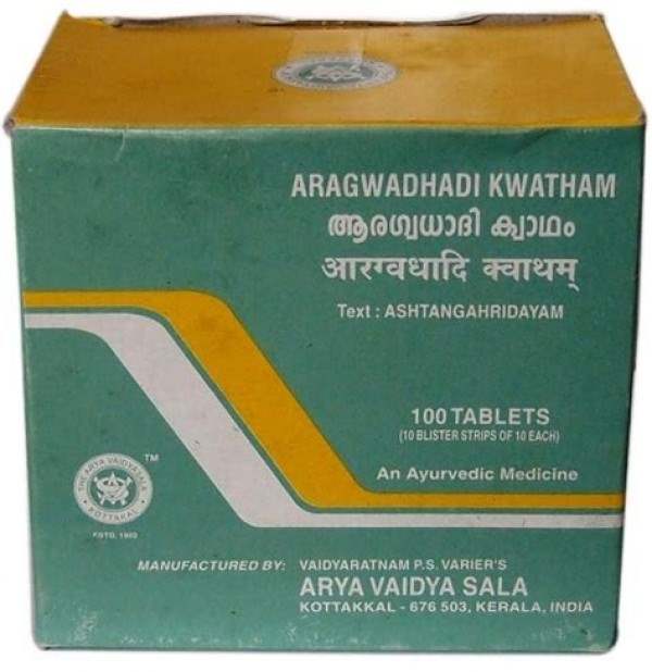 Kottakkal Ayurveda Aragvadhadi Kwatham Tablets - 100 Nos