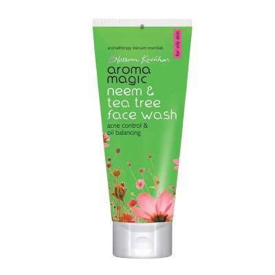 Aroma Magic Neem and Tea Tree Face Wash [ Acne Control and Oil Balancing ] - 50 ML