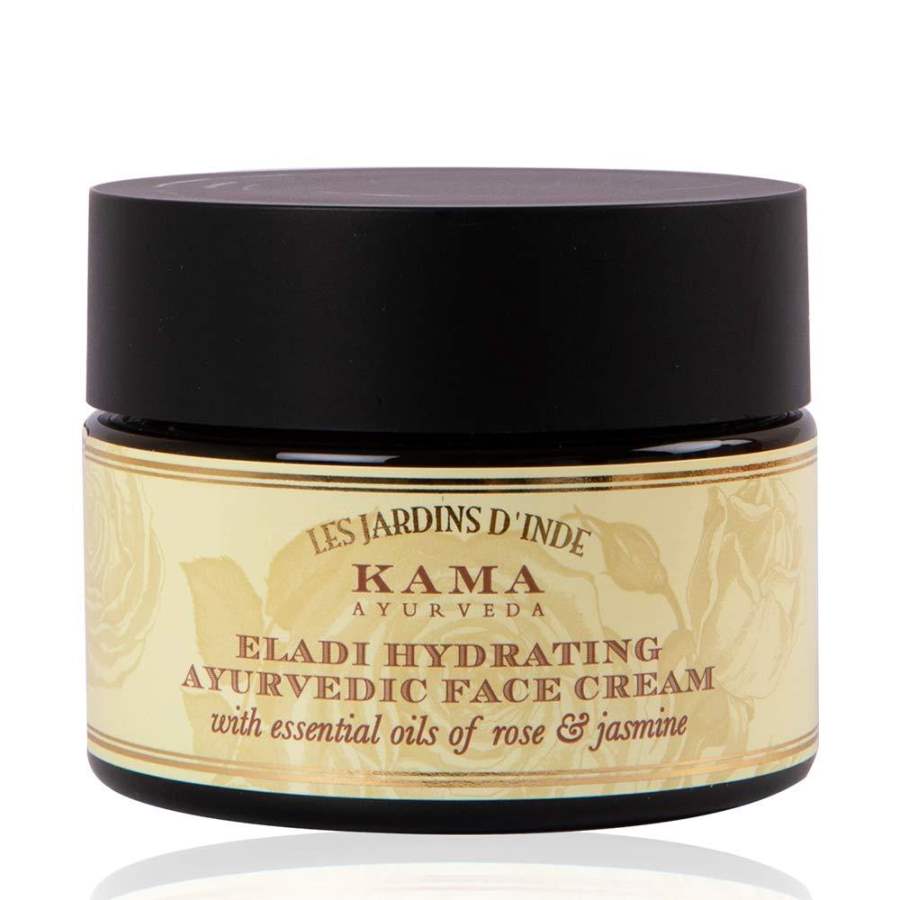 Kama Ayurveda Eladi Hydrating Face Cream with Pure Essential Oils of Rose and Jasmine - 25GM