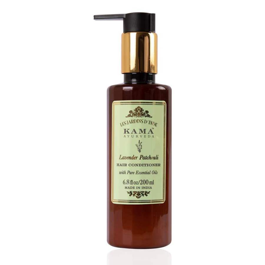 Kama Ayurveda Lavender Patchouli Hair Conditioner with Pure Essential Oils of Lavnder and Patchouli - 200 ML