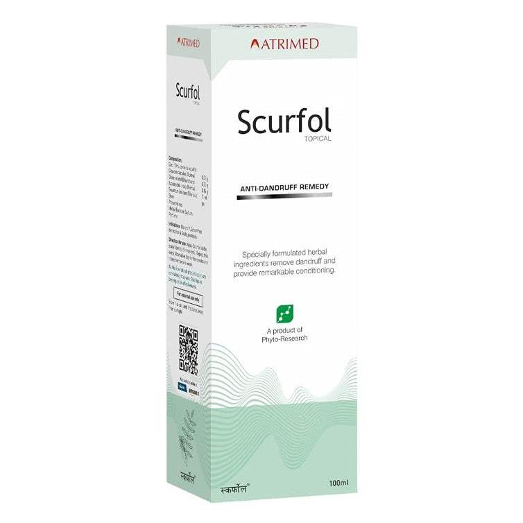 Atrimed Scurfol Topical Shampoo - 100 ml