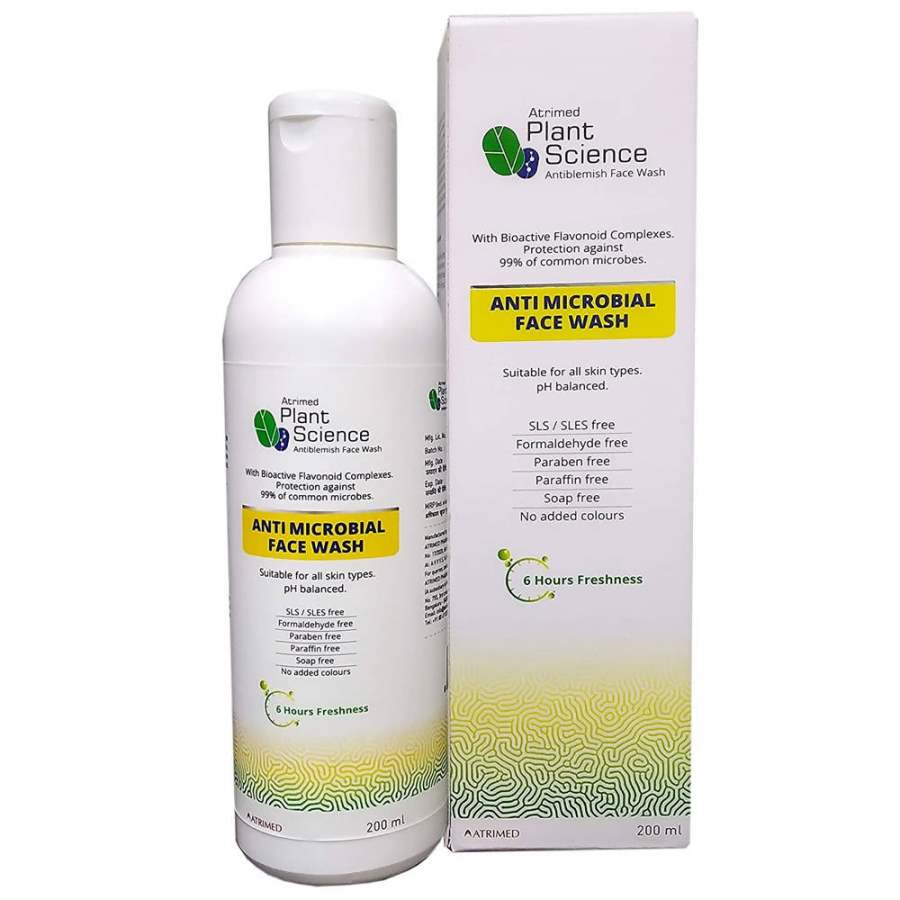 Atrimed Plant Science Anti Microbial Face Wash - 200 ML