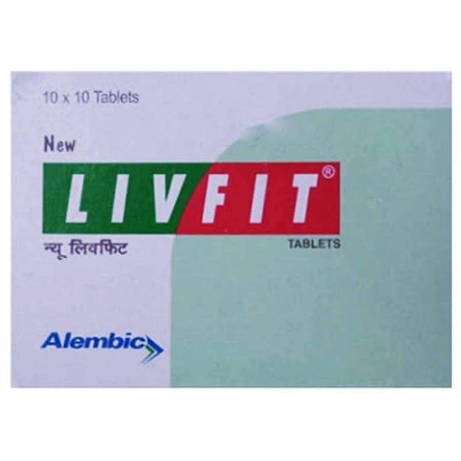 Alembic Ayurveda New Livfit Tablets - 100 Tabs