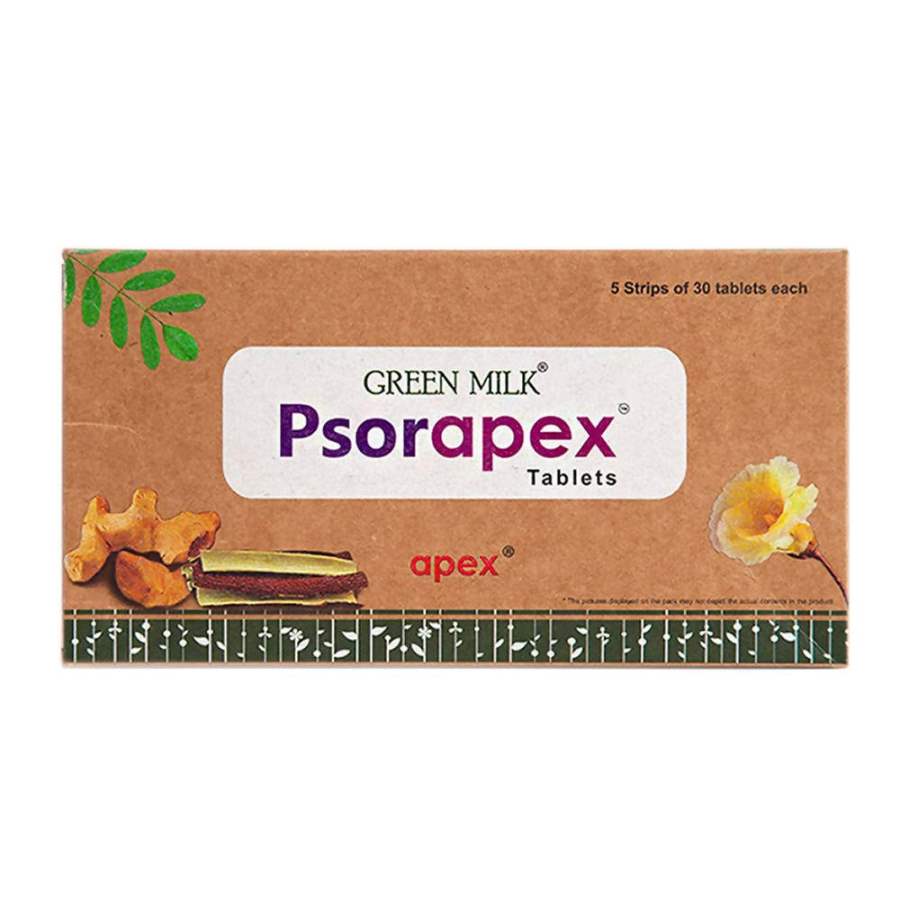 Apex Green Milk Psorapex Tablets - 150 Tablets
