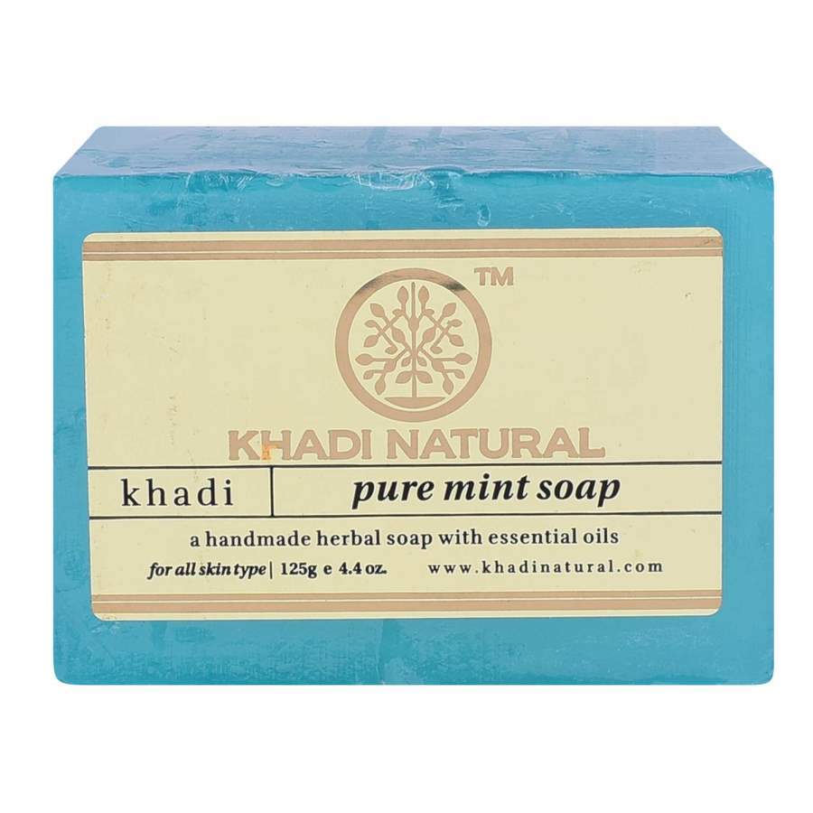 Khadi Natural Mint Soap - 125 GM