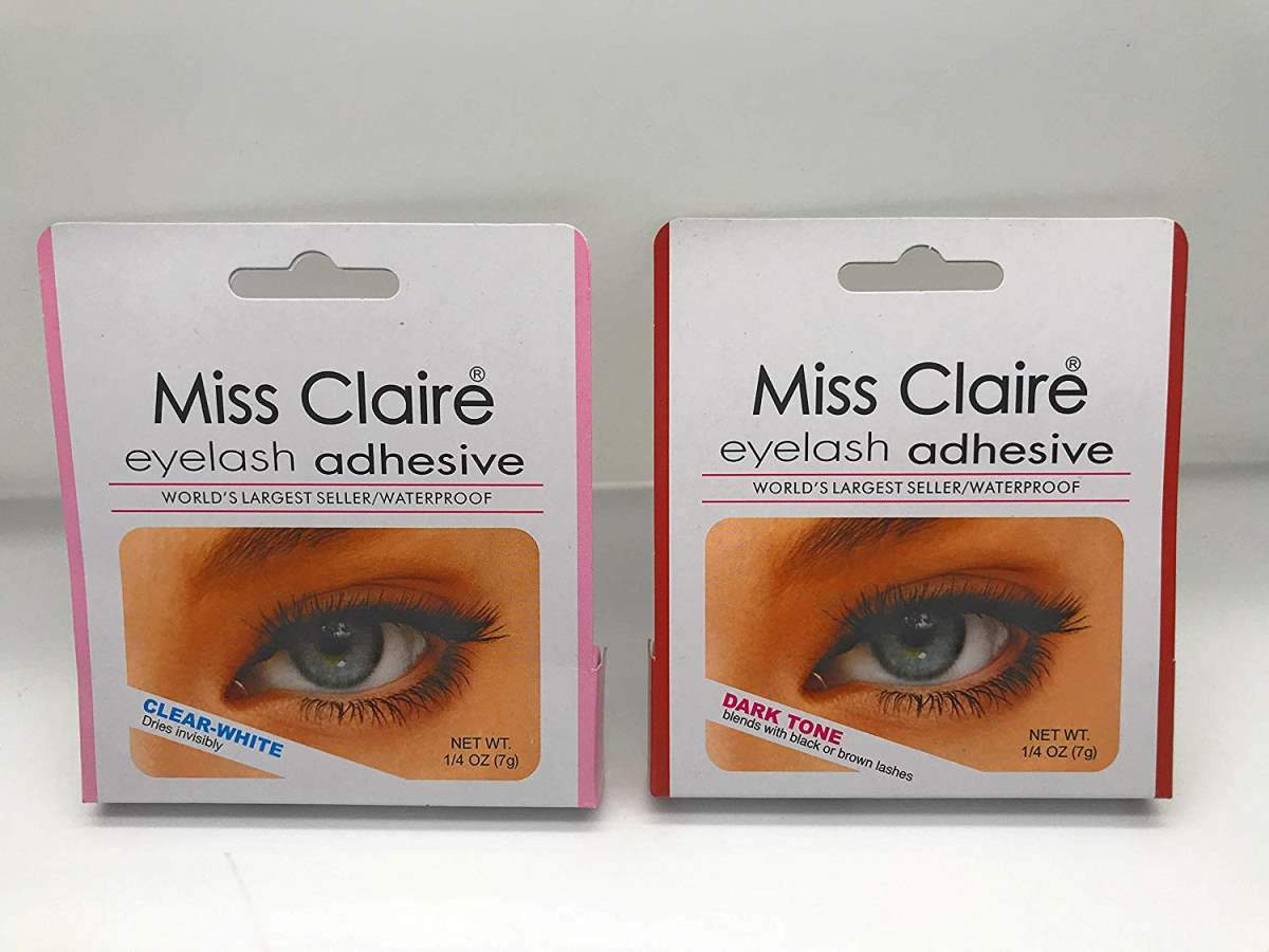 Miss Claire Eyelash Glue Adhesive Dark Tone - 7 g