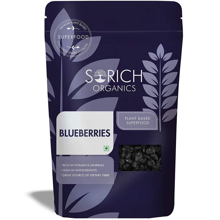 Sorich Organics Dried Blueberries - 300 Gm