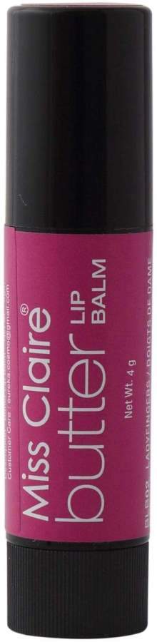 Miss Claire Butter Lip Balm Ladyfingers, Pink - 4 g