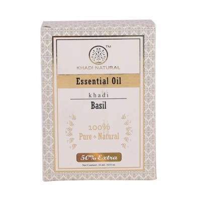 Khadi Natural Basil Essential Oil - 15ML