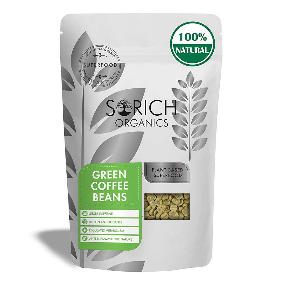 Sorich Organics Green Coffee Beans - 400 GM