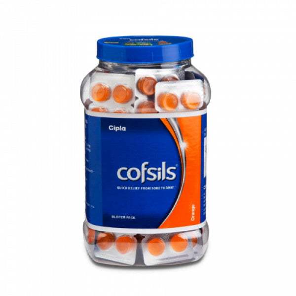 cofsils Orange - Blister Pack - 200 Lozenges
