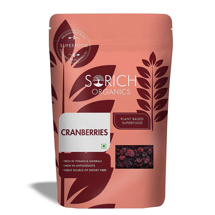 Sorich Organics Cranberries - 400 GM