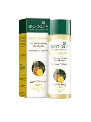 Biotique Bio Pineapple Oil Control Foaming Face Cleanser - 120 ML
