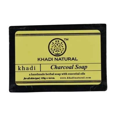 Khadi Natural Charcoal Soap - 125 GM