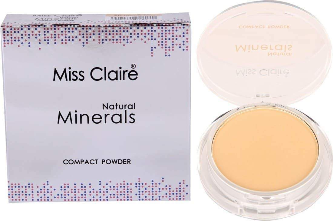 Miss Claire Natural Mineral Compact Powder, 23 Brown - 7 g