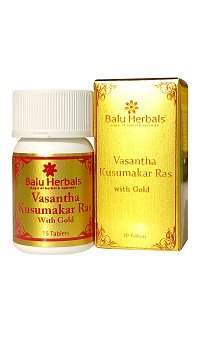Balu Herbals Vasantha Kusumakar Ras - 30 Nos