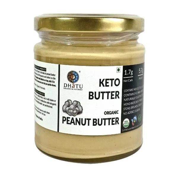 Dhatu Organics Keto Peanut Butter - 100 GM