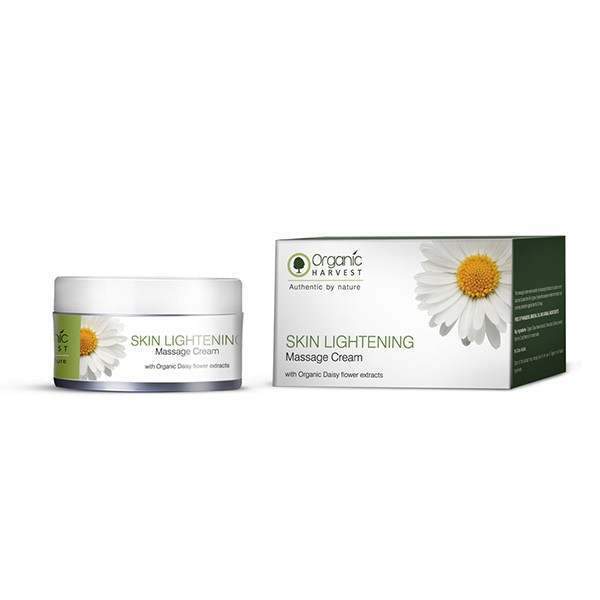 Organic Harvest Massage Cream Skin Lightening - 50 GM