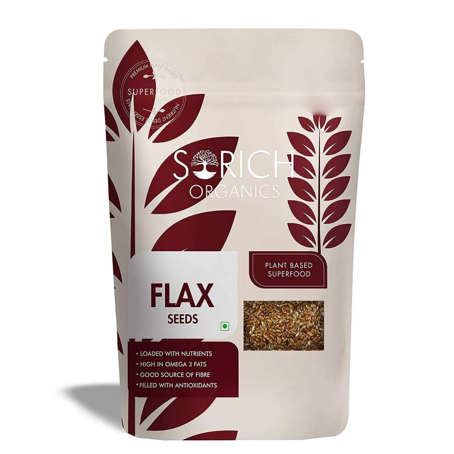 Sorich Organics Flax Seeds - 900 Gm