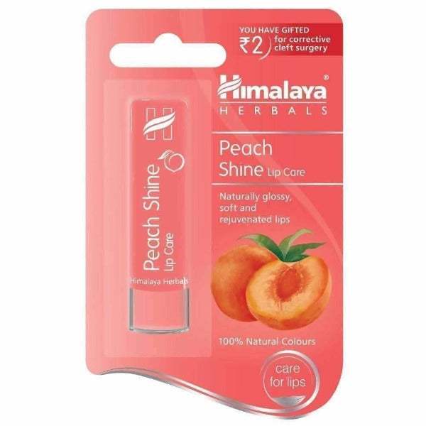 Himalaya Peach Shine Lip Care - 4.5 gm