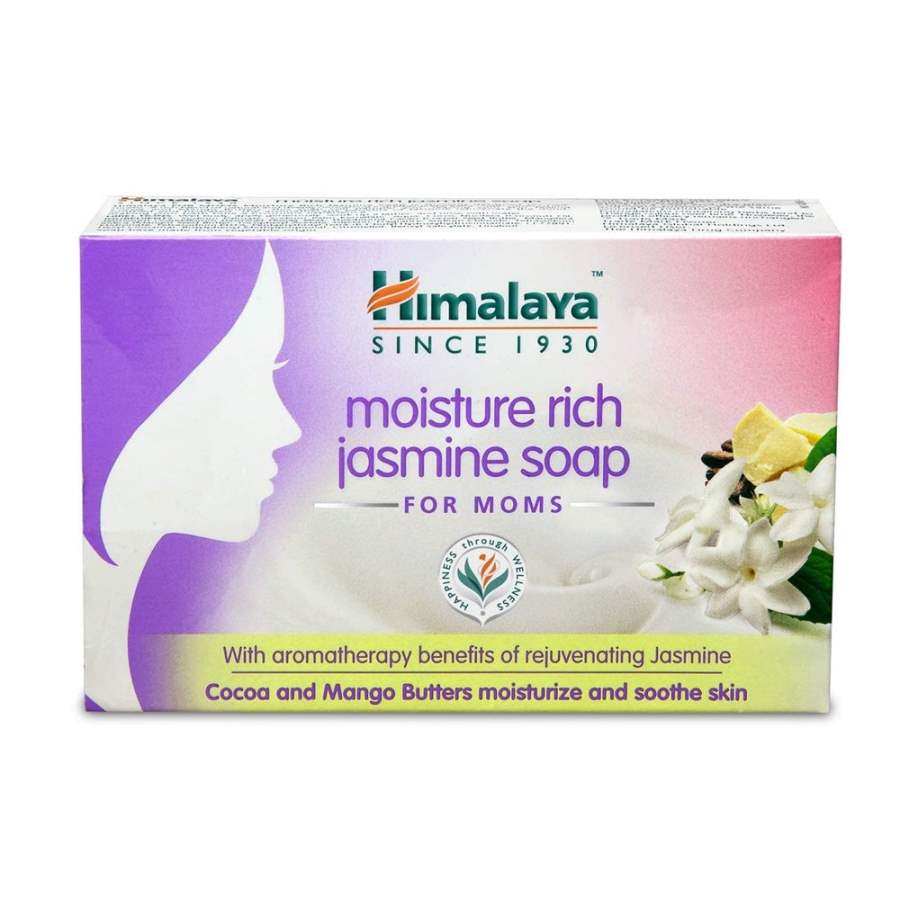 Himalaya Moisture Rich Jasmine Soap For Moms - 75 gm